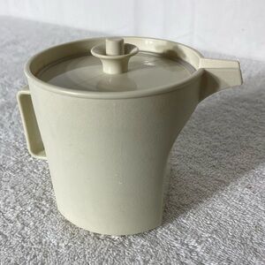 Vintage Tupperware Beige Creamer With Lid